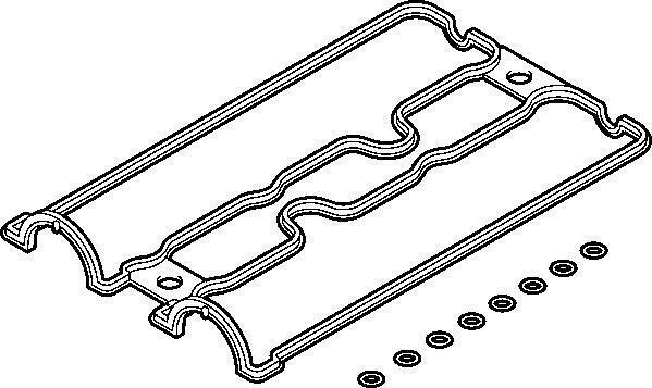 ELRING 385.120 Set Guarnizioni Tenuta Coperchio Di Culatta per Opel Vectra