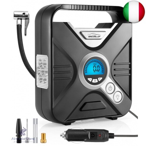 WindGallop Compressore Aria Portatile Auto Mini Compressore Portatile a