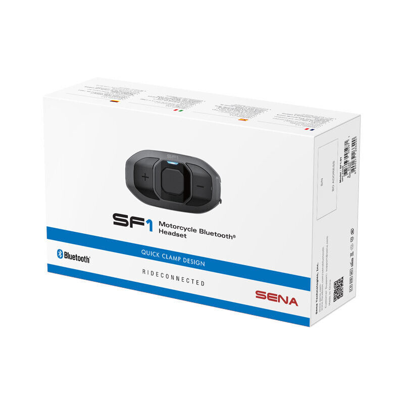 Interfono Bluetooth 5.1 Sena SF1 Singolo SF1-01