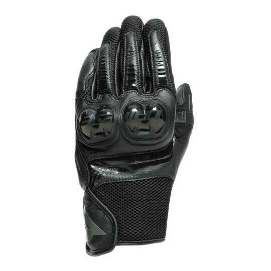 GUANTI SPORTIVI CORTI MOTO PELLE GLOVES DAINESE MIG 3 NERO TG L
