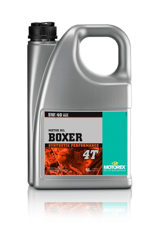 Olio Motore MOTOREX Boxer 4T - 5W40 4L