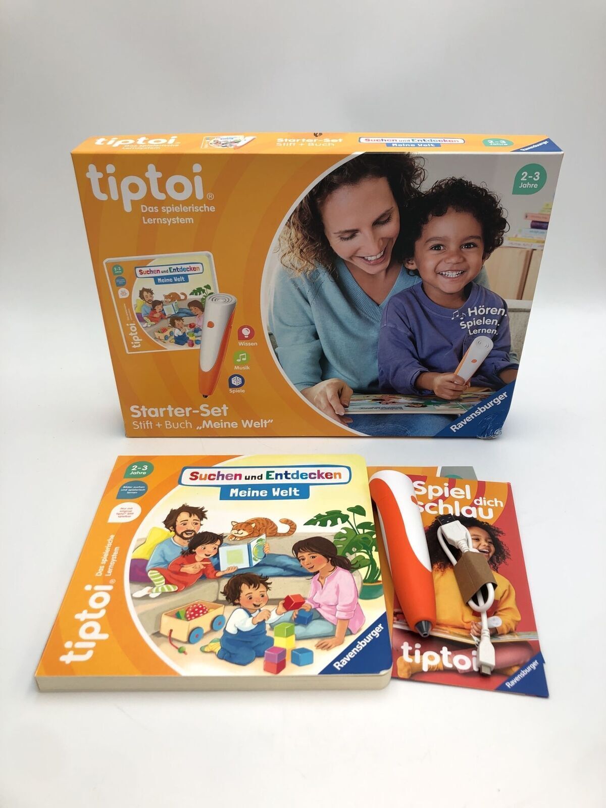 Starter set Ravensburger tiptoi: penna e libro illustrato Mein Welt (00112)