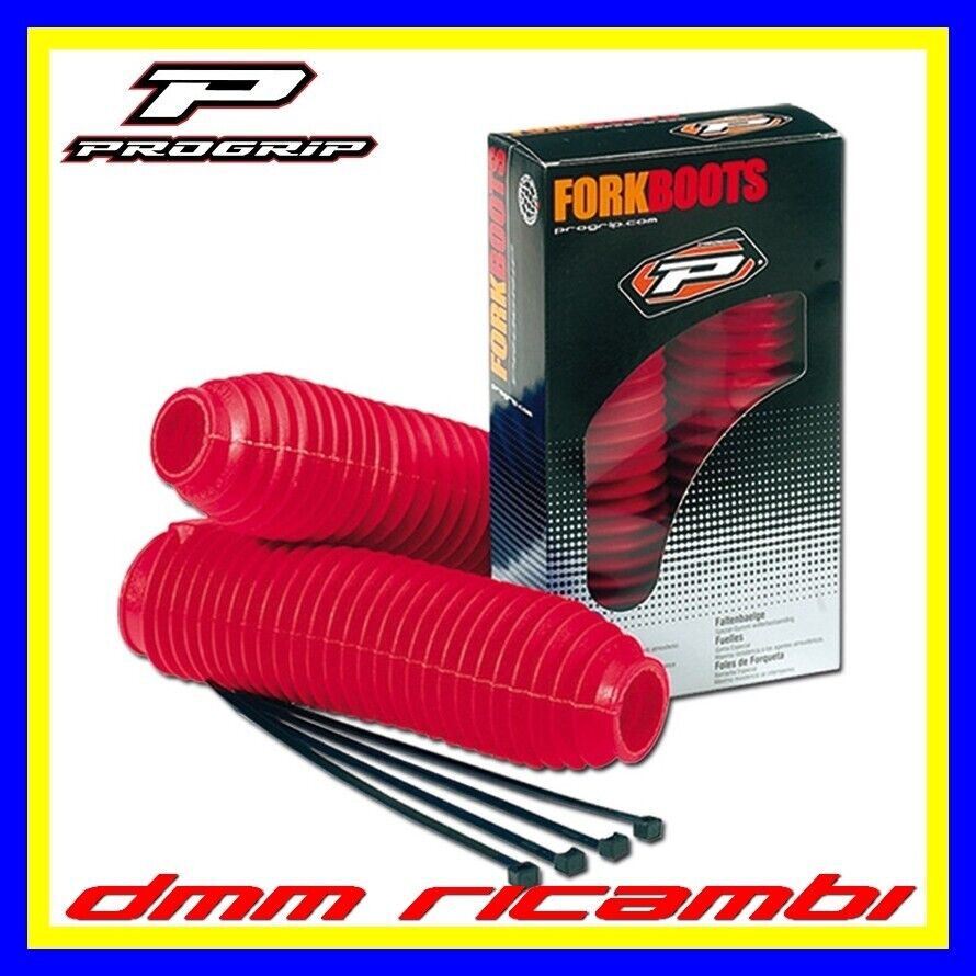 Soffietti forcella Moto PROGRIP universali 42/45 mm. 60/65 mm. Rossi Enduro 2510