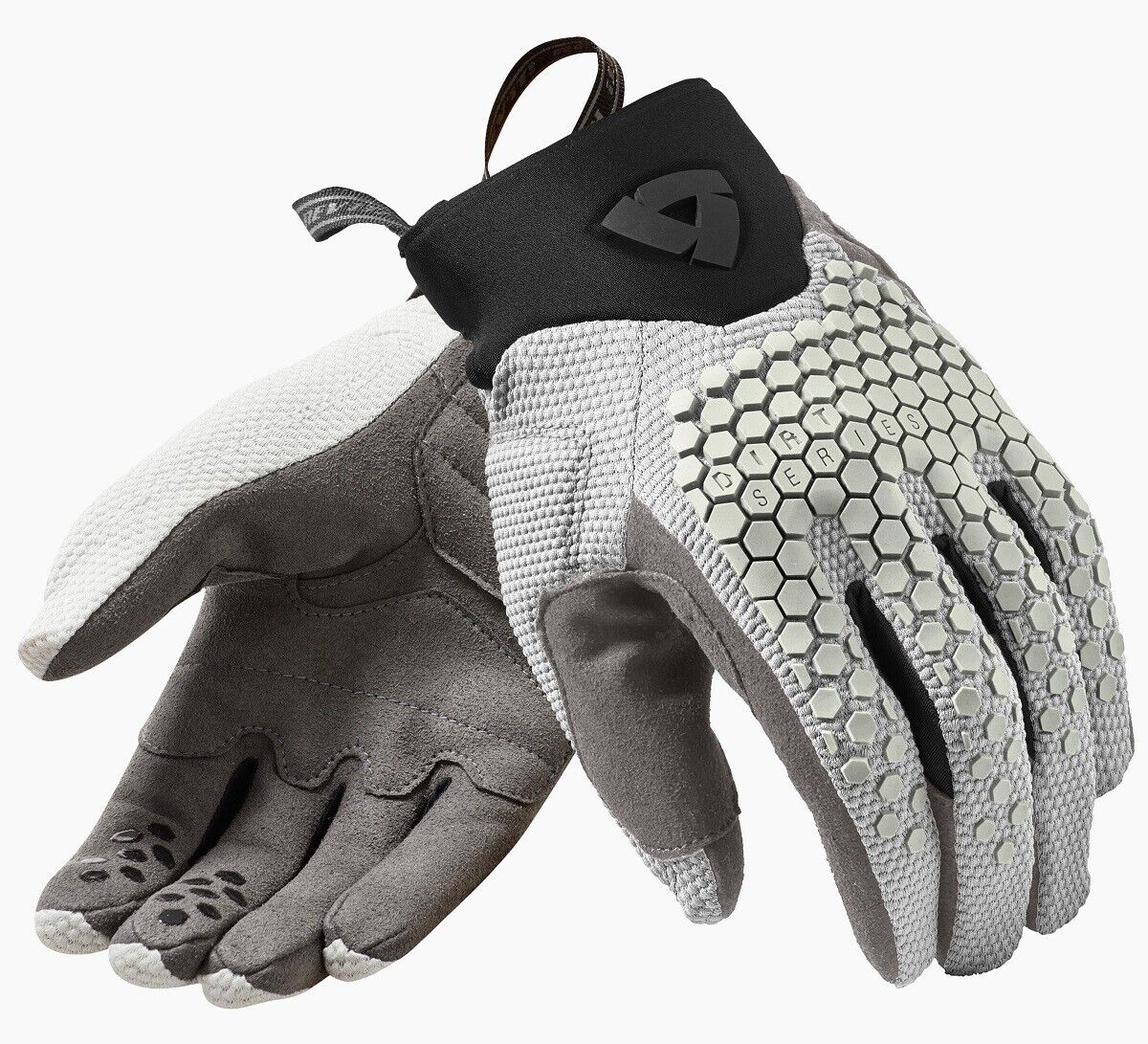 GUANTI DIRT GLOVE REV'IT MASSIF REV'IT GREY GRIGIO  PROTEZIONI TG XXL