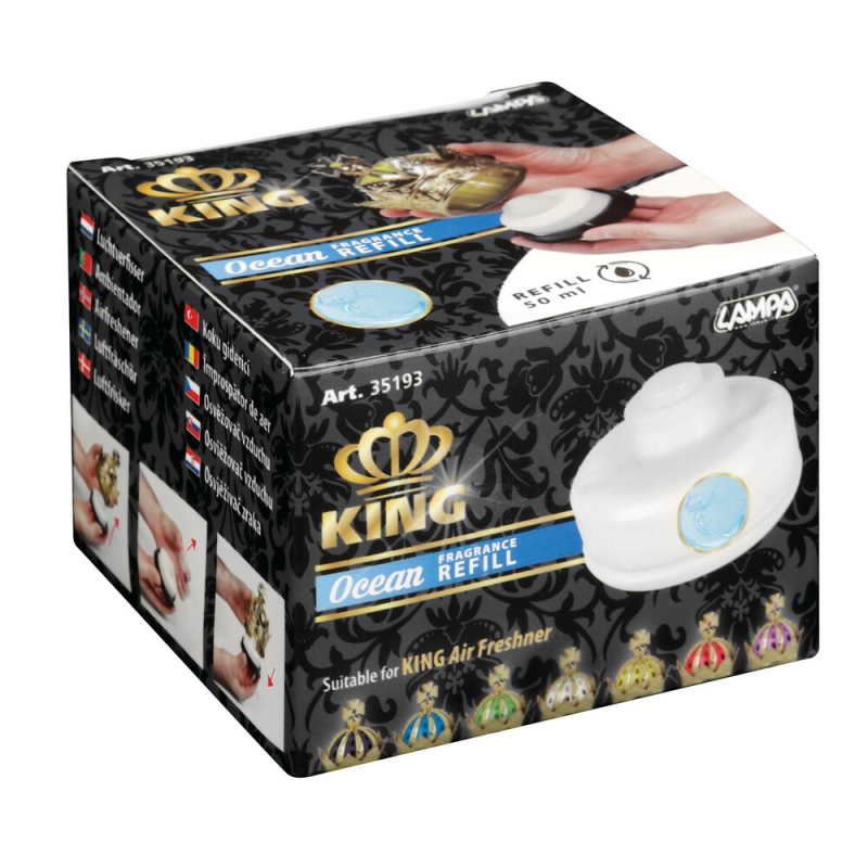 LAMPA Ricarica deodorante per ambienti Oceáno KING aroma di ciliegia 50 ML LAMPA