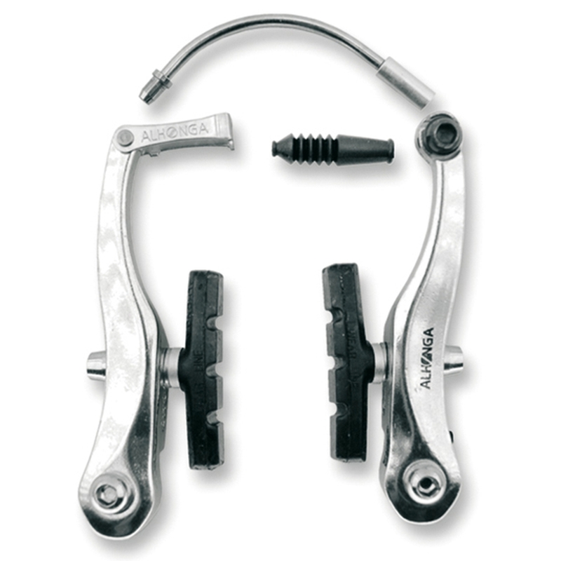 Set Di Freni Di Bicicletta ALHONGA V-Brake Alluminio Argento per Bici Bicicletta