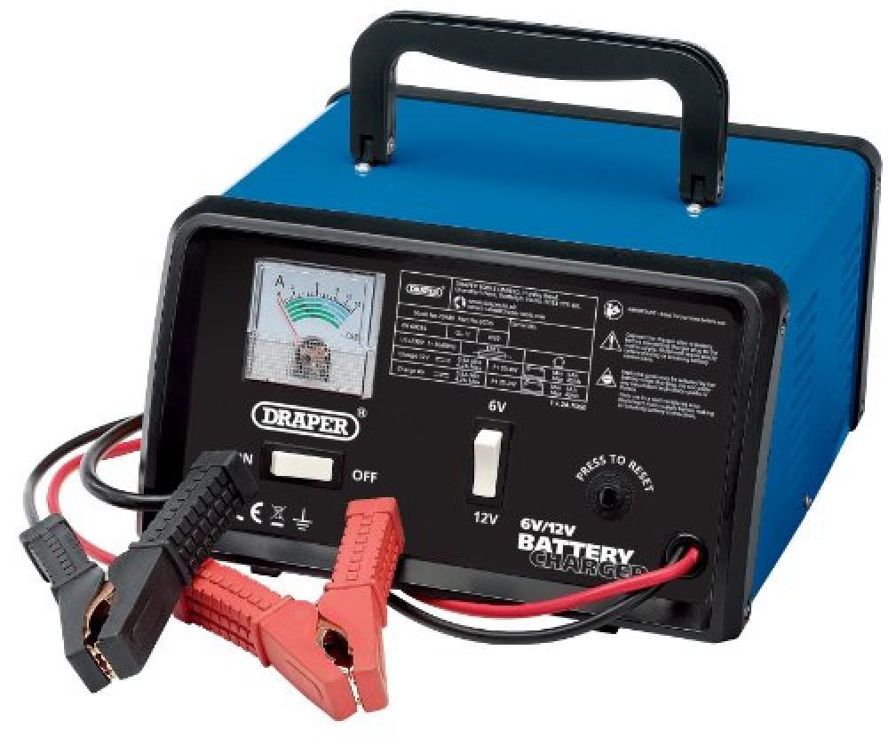 Draper 20486 Battery Charger 12 V 4.2 A - NUOVO