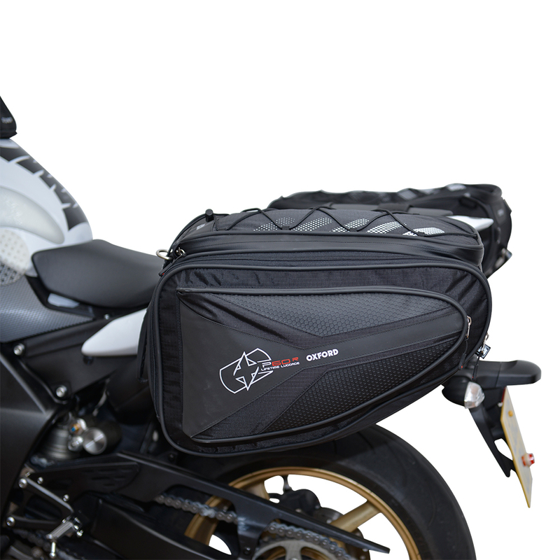 Imbottito Laterali OXFORD p60r 60l Nero per Moto Ricambi
