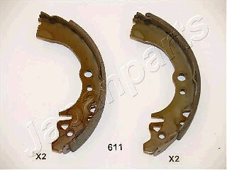 GF-611AF JAPANPARTS Kit ganasce freno per DAIHATSU