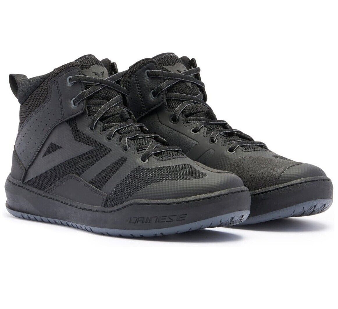 SCARPE ESTIVE SHOES MOTO DAINESE SUBURB AIR BLACK NERO TG 45