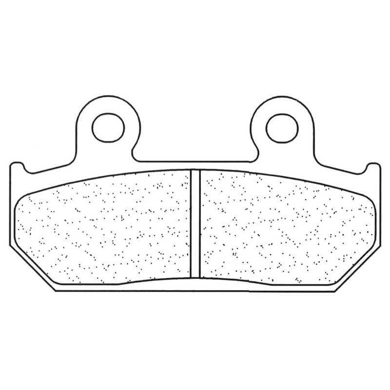 Set Di Pastiglie Sinterizzate CL Brakes (2252c60) per Moto