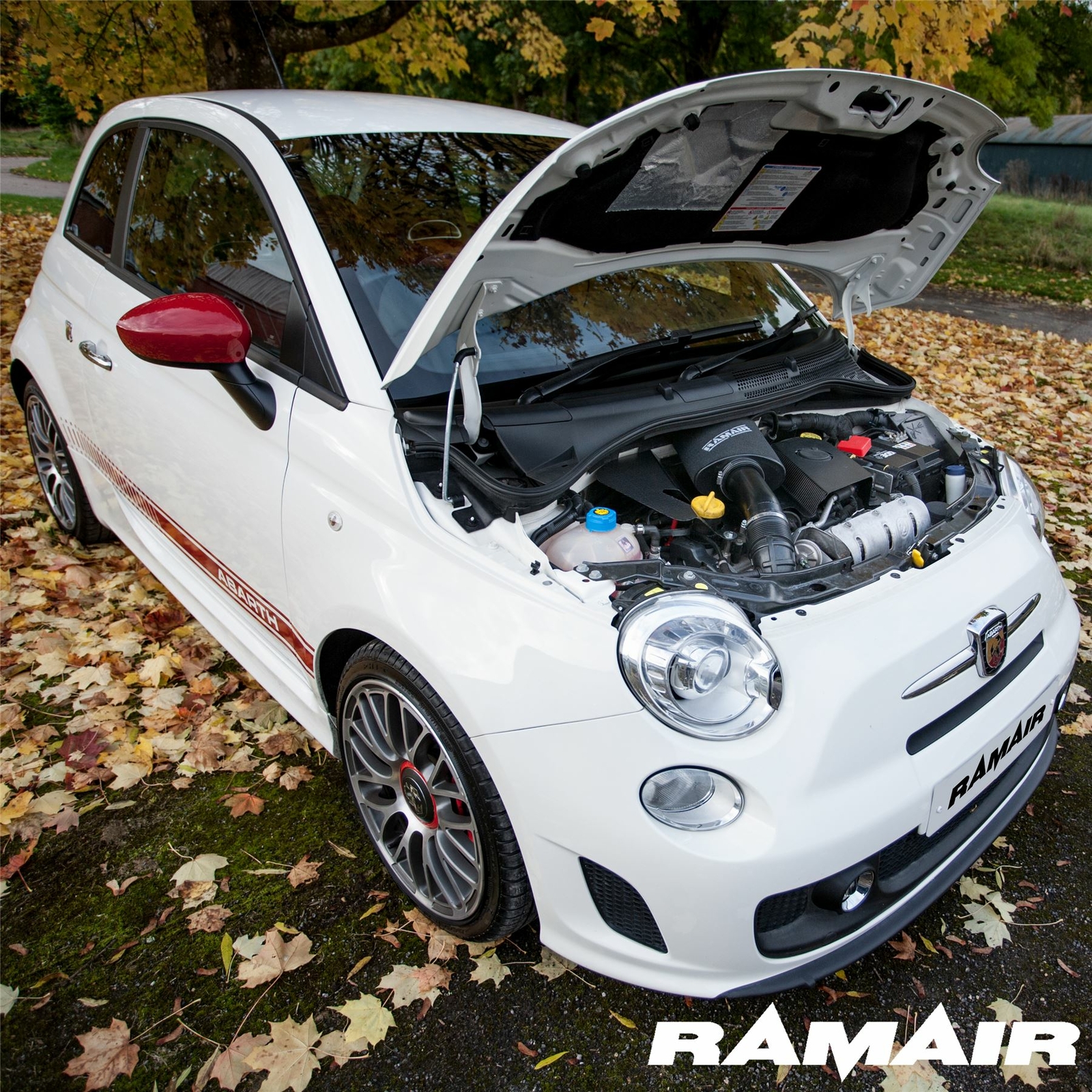 Kit Aspirazione Filtro Aria Ramair per Abarth Fiat 500 1.4T & esseesse 595