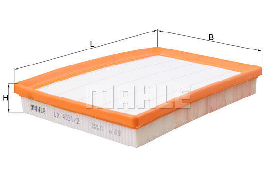 Filtro aria LX 4031/2 KNECHT per MERCEDES-BENZ
