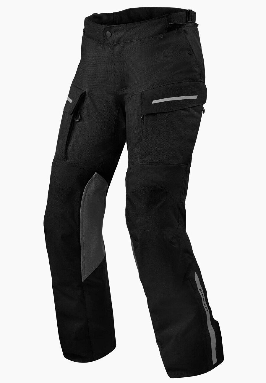 PANTALONI MOTO REV'IT OFFTRACK 2 IMPERMEABILE 3 STRATI H2O BLACK NERO TG M