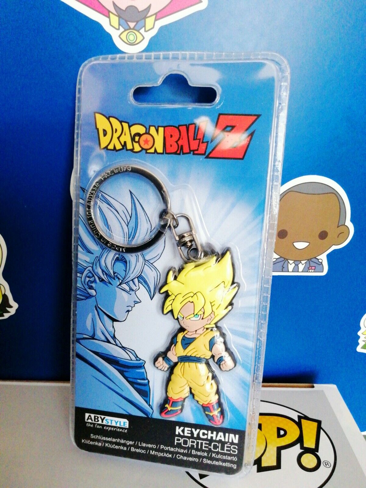 Portachiavi Metallo Dragonball Z - Goku - ABYSTYLE