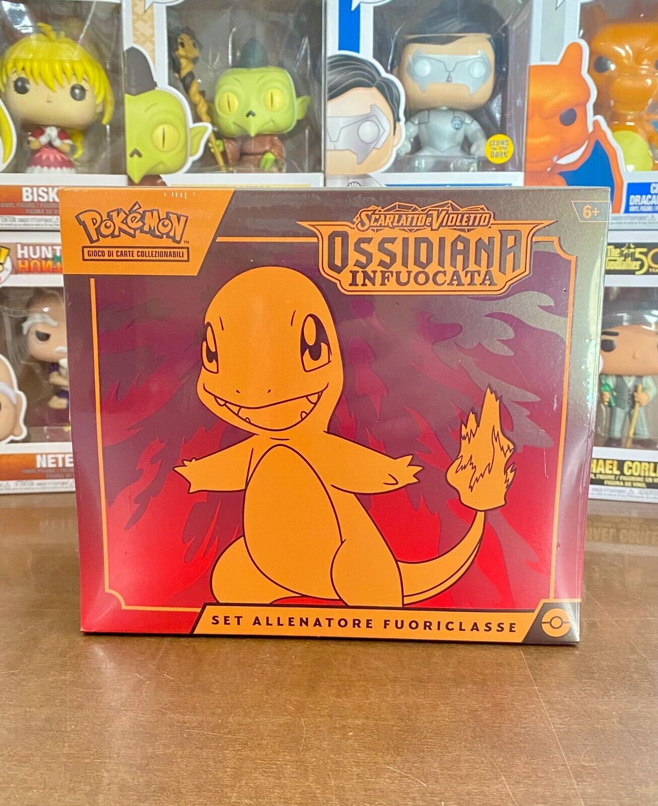 Pokemon set allenatore fuoriclasse ossidiana infuocata