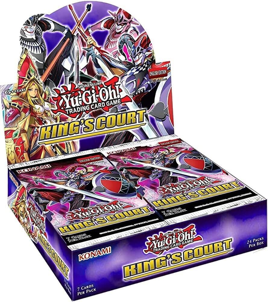 Yu-Gi-Oh! King’s Court 24 Booster Box Inglese ENG