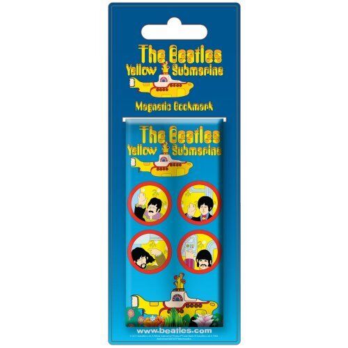 The Beatles - Yellow Submarine Portholes Segnalibro Magnetico ROCK OFF