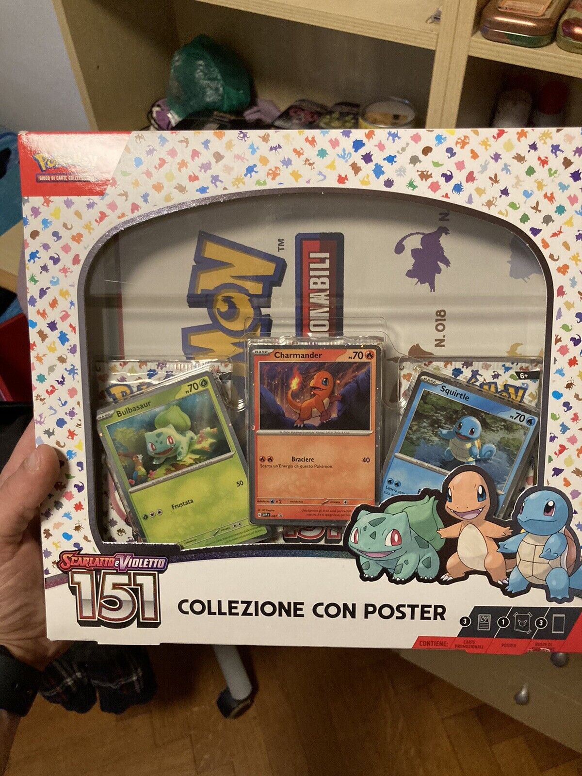 Pokémon Scarlatto & Violetto 151 Collezione con Poster Ita