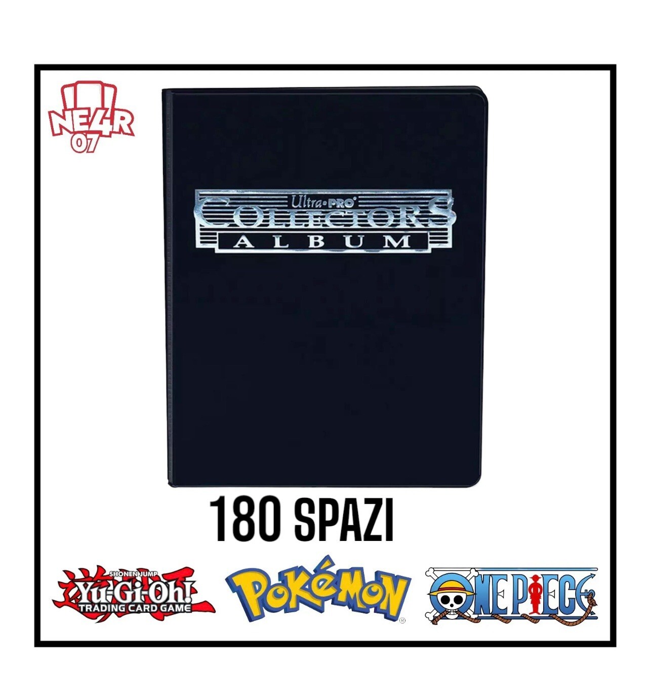 album raccoglitore carte pokemon Yu gi oh  Magic Ultra Pro binder blu 9 Tasche