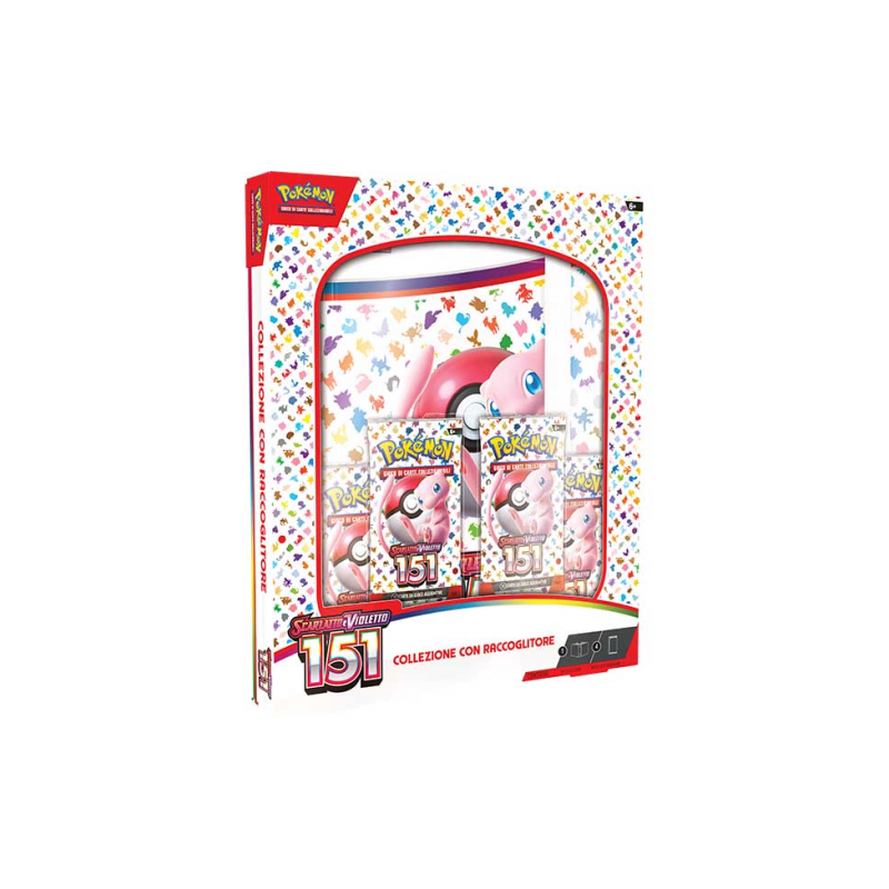 POKEMON Scarlatto & Violetto 151 - Collezione con Raccoglitore ITA