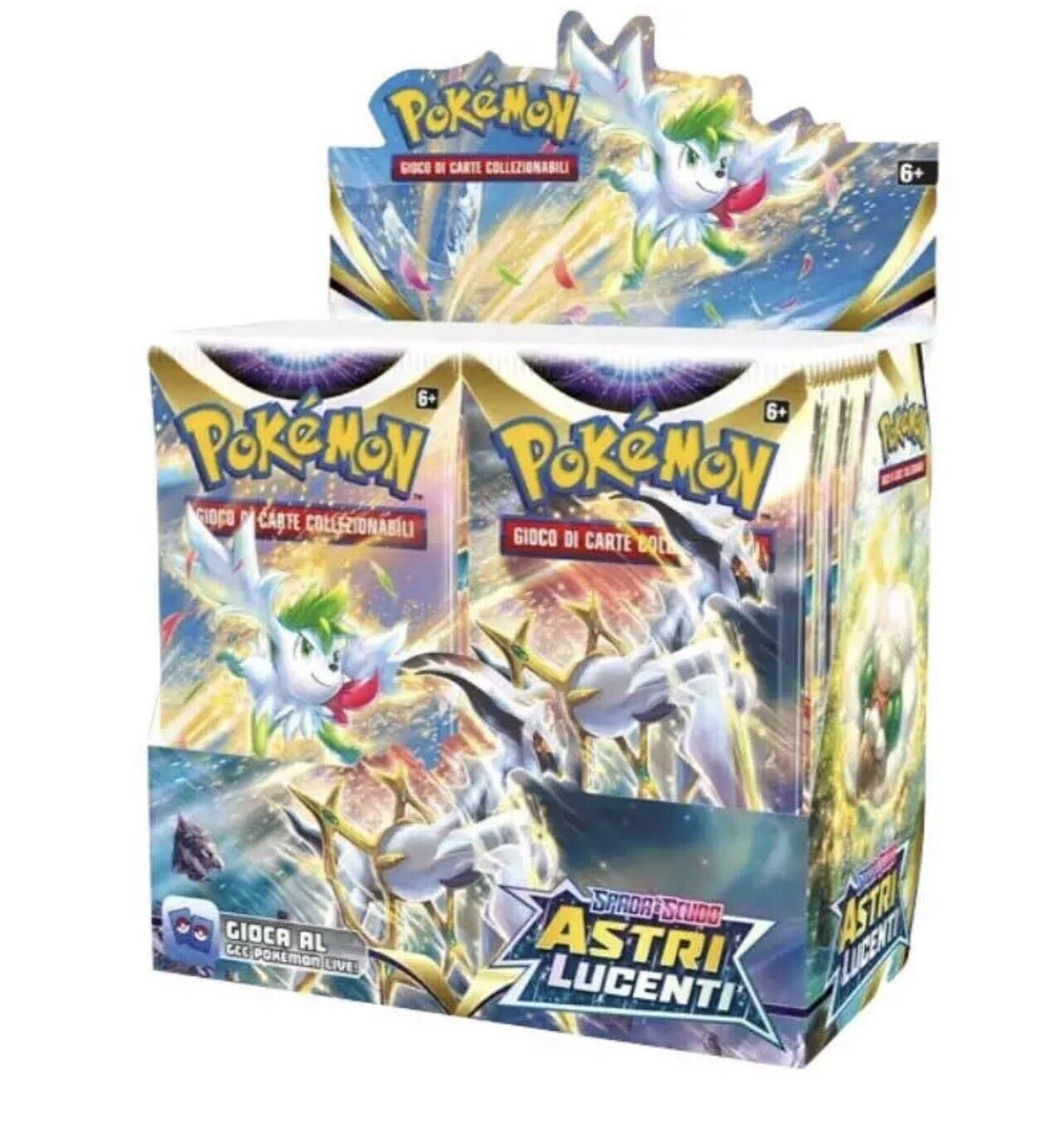 Pokemon box Astri Lucenti Booster Display Brilliant Star Sealed 36 Pack ITA