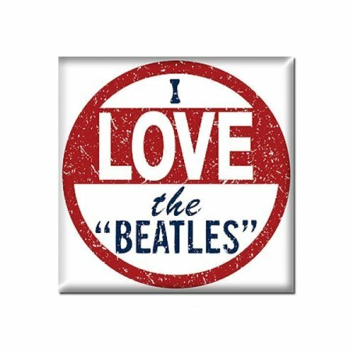 The Beatles - I Love The Beatles Magnete ROCK OFF
