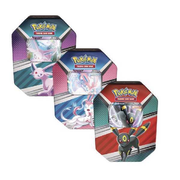 Pokemon TCG: V Heroes Tin (Espeon/Sylveon/Umbreon) [1 at Random]