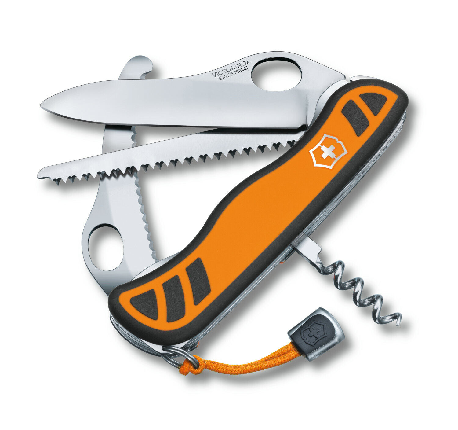 Victorinox - Coltello Svizzero Hunter XT Bi-Materiale Arancione 6 Funzioni -
