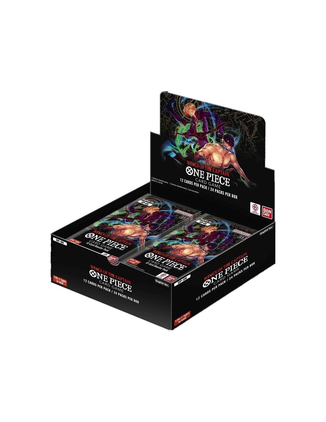 One Piece Card Game Wing of the Captain OP06 Display – 24 Buste  Inglesi Saled