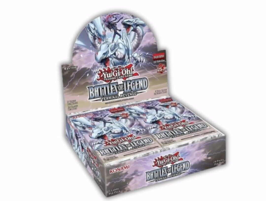 Yu-Gi-Oh Battles of Legend Terminal Revenge Booster Box English New BLTR
