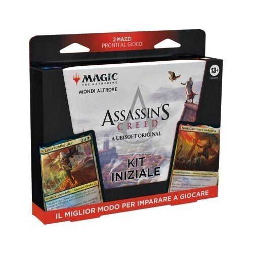 Universes Beyond: Assassin's Creed - Starter Kit 2 Mazzi Magic mtg ITA