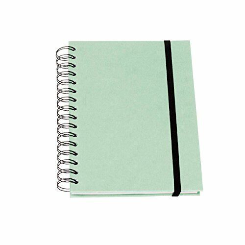 Rössler Papier S.O.H.O. Wire o taccuino con elastico, formato A5 menta (S6E)