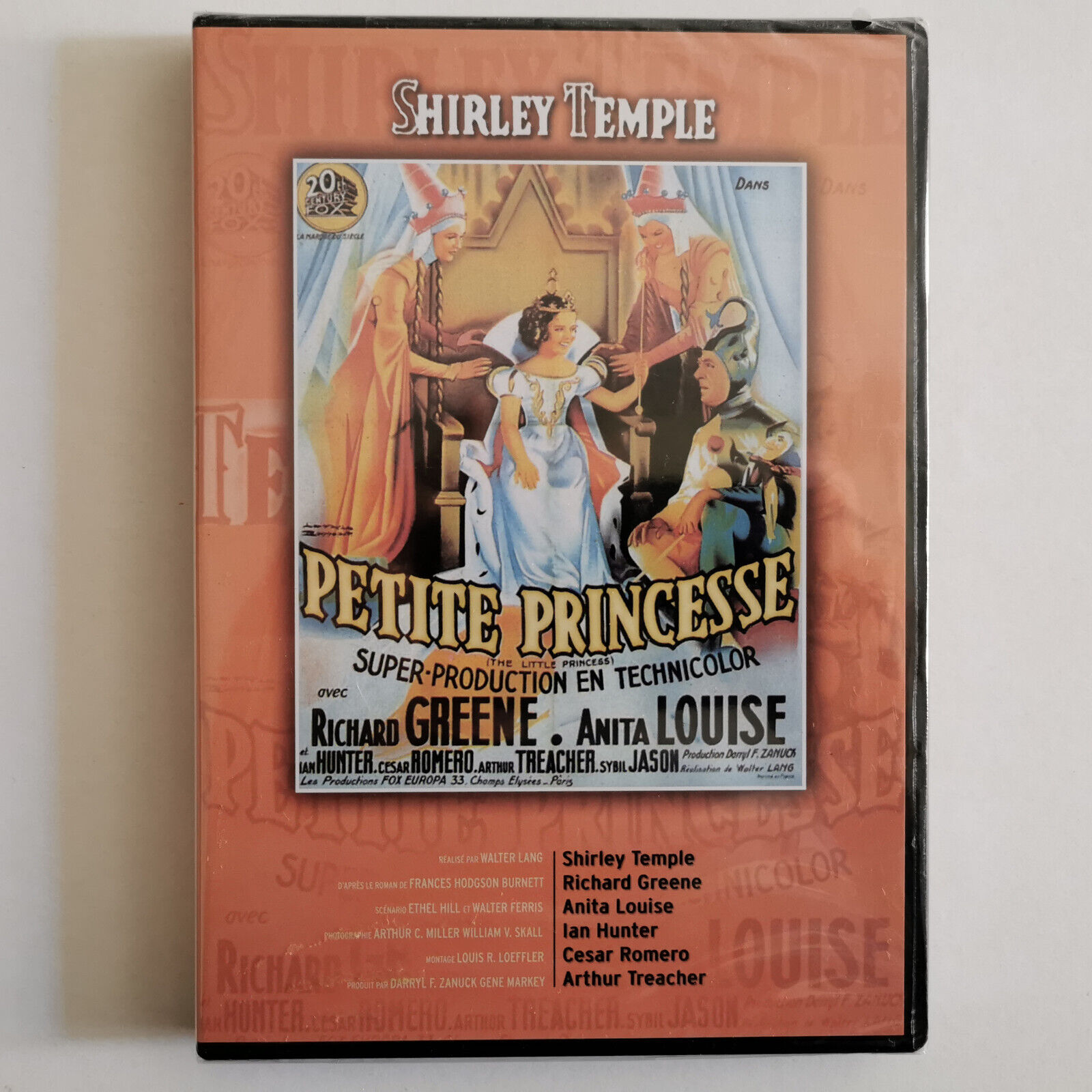 Petite Principessa - DVD Nuova - Shirley Temple - Richard Greene - Anita Louise