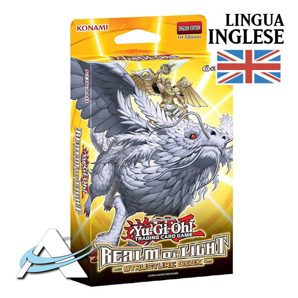 Structure Deck Reame della Luce ENG Ristampa 2024 SDLI YUGIOH ANDYCARDS