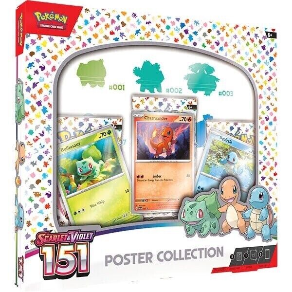 POKEMON TCG Scarlet & Violet 151 POSTER COLLECTION English READY TO SHIP