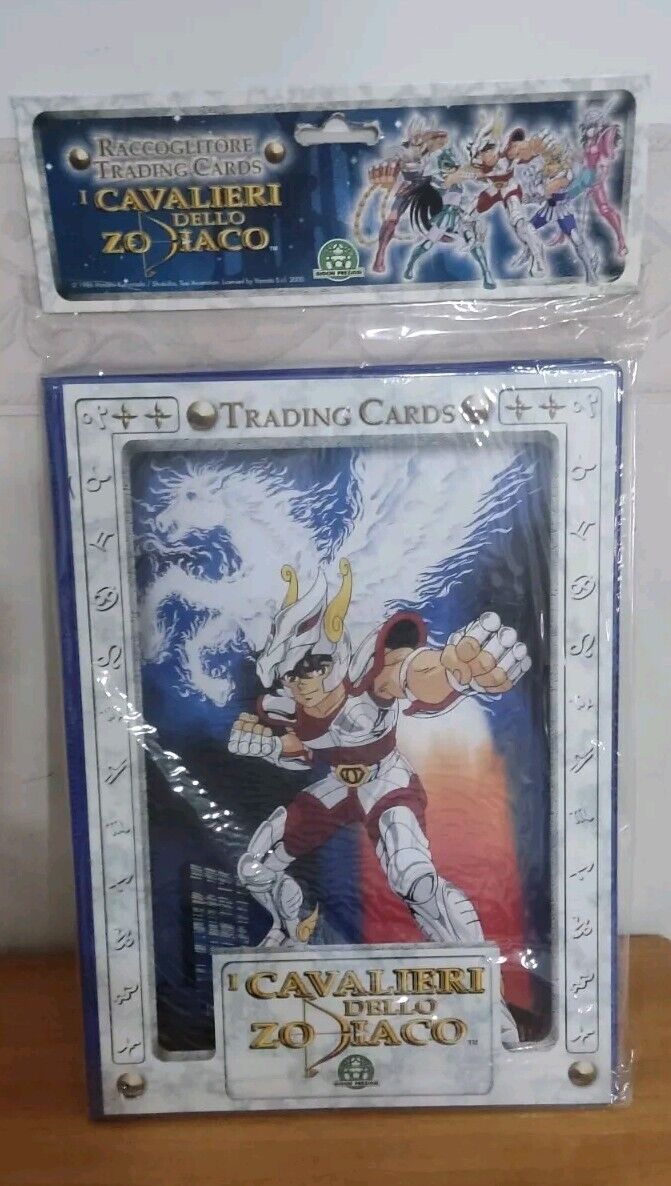I Cavalieri Dello Zodiaco Raccoglitore Card Giochi Preziosi Vintage 1986