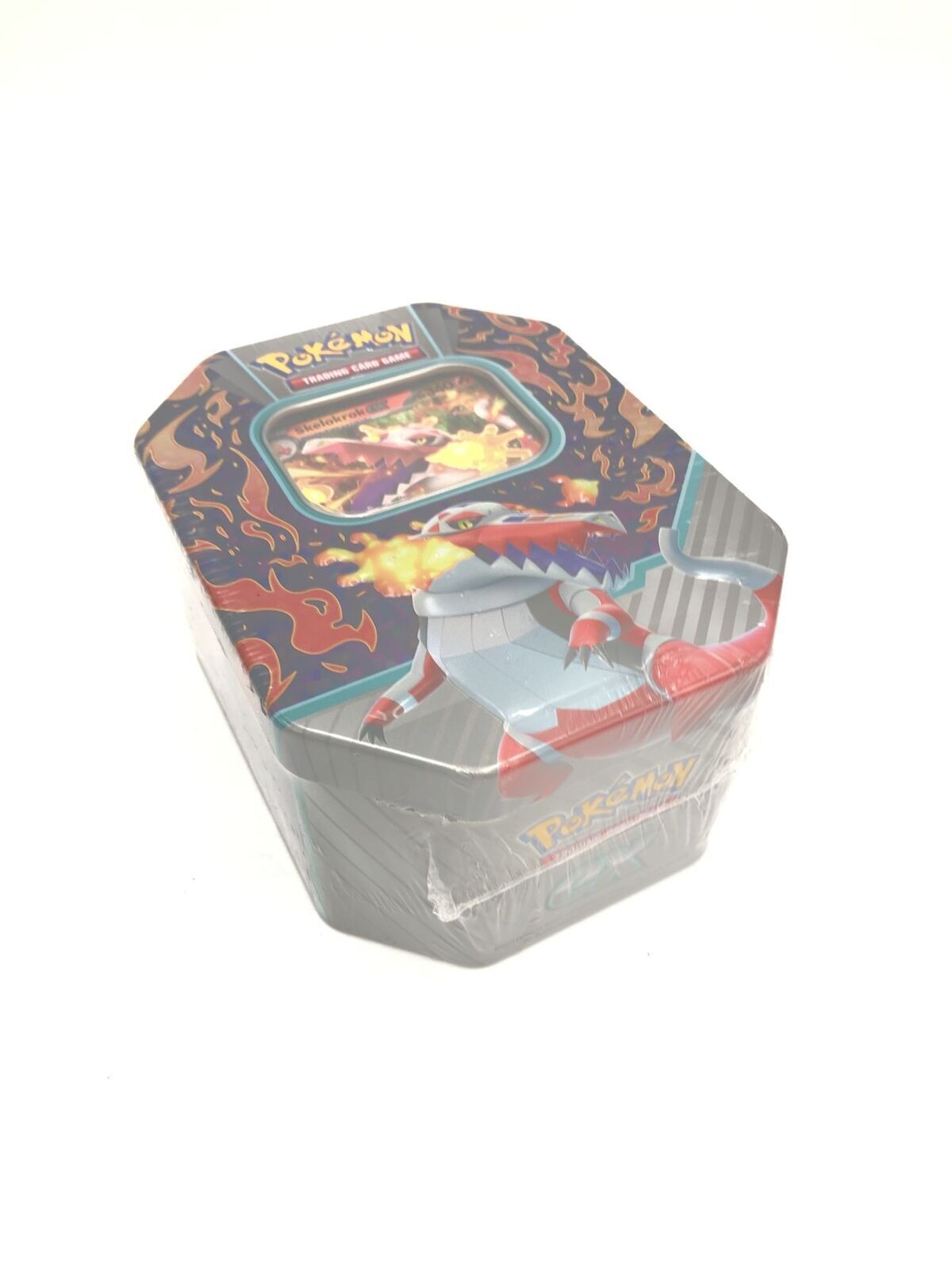 Gioco di carte collezionabili Pokémon: Tin-Box Paldea Partner: Skelokrok-ex