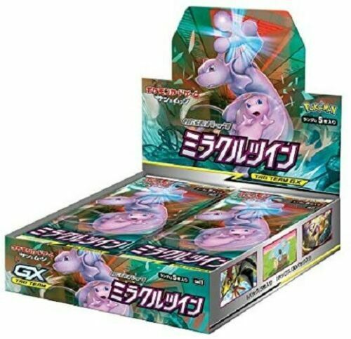 Pokemon Gioco Carte Sole & Luna SM11 Expansion Pack Miracolo Doppio Booster Box