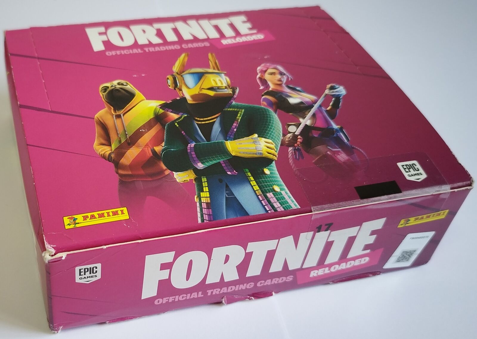 Fortnite Reloaded Trading Cards Box 18 Bustine Panini