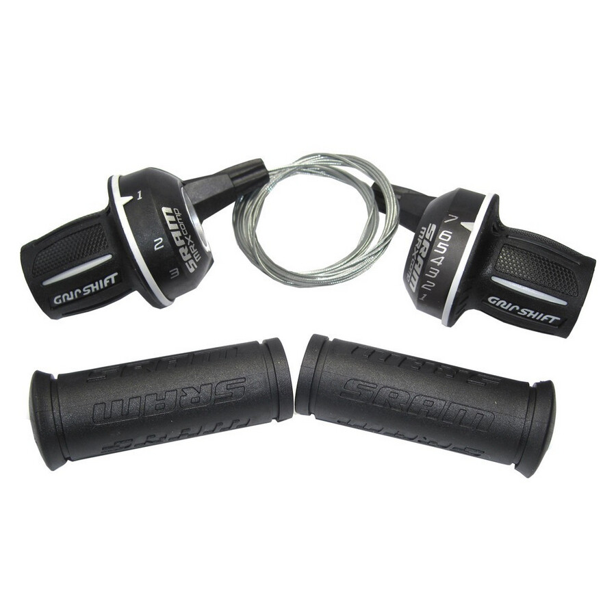 coppia comandi cambio rotante grip shift mrx 3x7v compatibile shimano 2137810100
