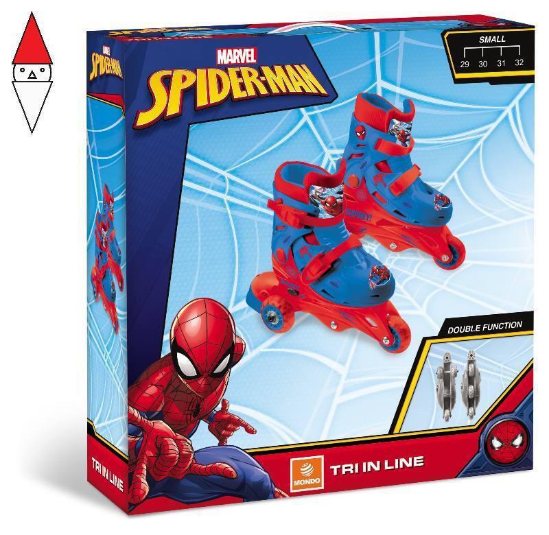 GIOCO SPORTIVO MONDO TRI INLINE SKATE SPIDERMAN