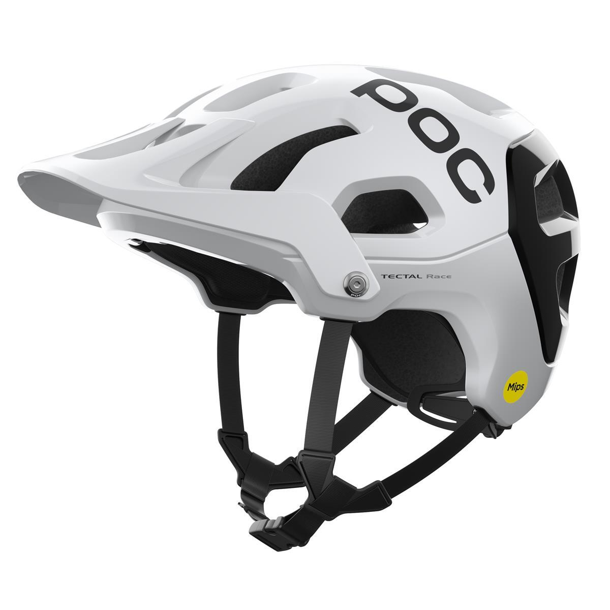 casco tectal race mips hydrogen white/uranium black POC trail all mountain