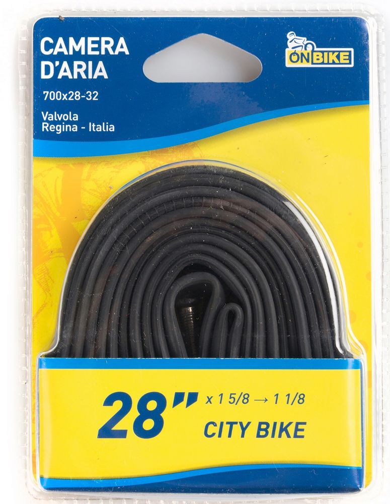 Camera d'aria bici 28" x 1 5/8 x 1 1/8 700x28-32  E.T.R.T.O. 28-622 On Bike
