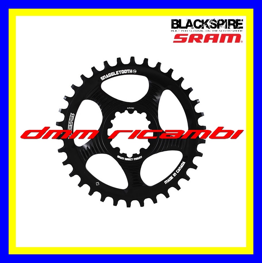 Corona BLACKSPIRE SnaggleTooth 30 direct mount guarnitura SRAM Boost XX1 GX NX