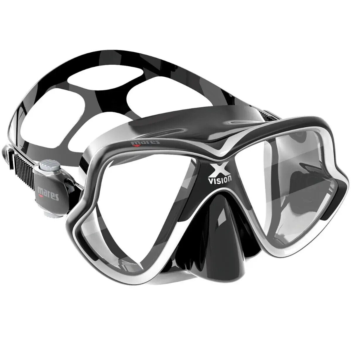 Mares Maschera X-Vision Mid 2.0 Black White