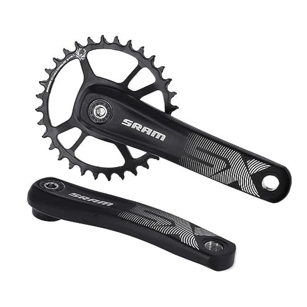 (TG. 165mm) Sram Biela SX Eagle Powerspline 165 Blk DM 32d Unisex Adulto, Nero,