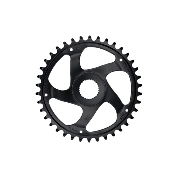 Corona E-Bike KMC Direct Mount Bosch Gen4 1 X 11/12v - 34 Denti, Nero, Linea Cat