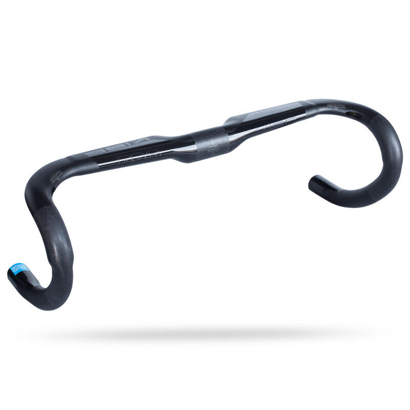 manubrio strada vibe aero compatto carbonio 420mm PRO bici