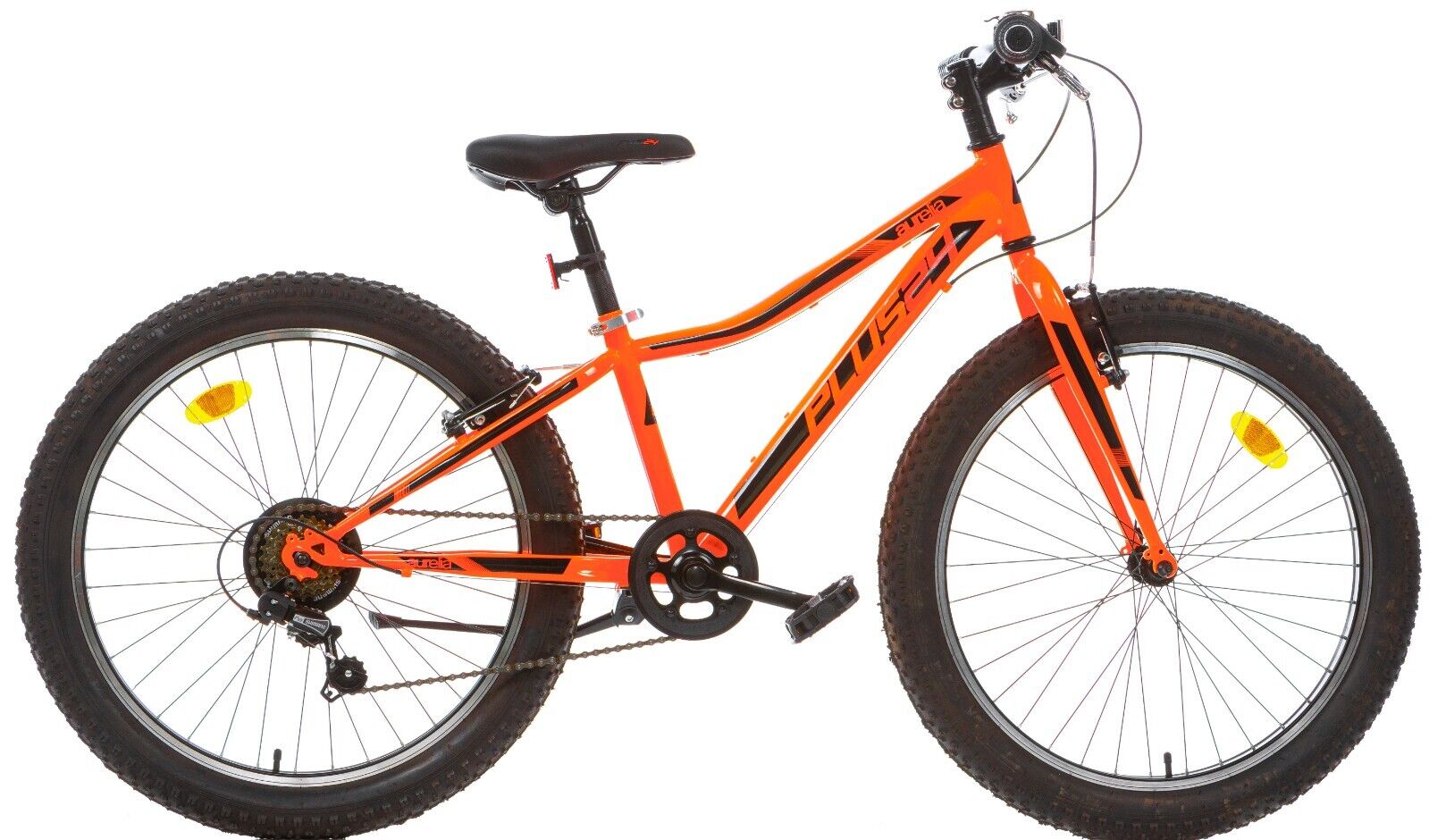 BICI MISURA 24 MTB PLUS BAMBINO DINO BIKES BICICLETTA AURELIA ART 424 UP ARANCIO